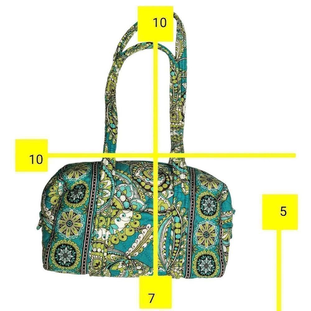 Vera Bradley Classic Handbag in Peacock - Picture 4 of 10
